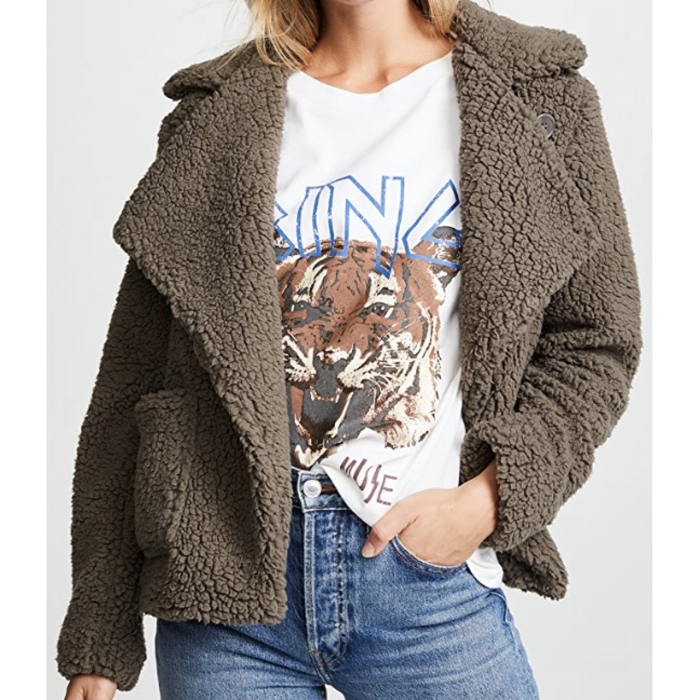 JACK by BB DAKOTA ‘Speak Now’ sherpa jacket